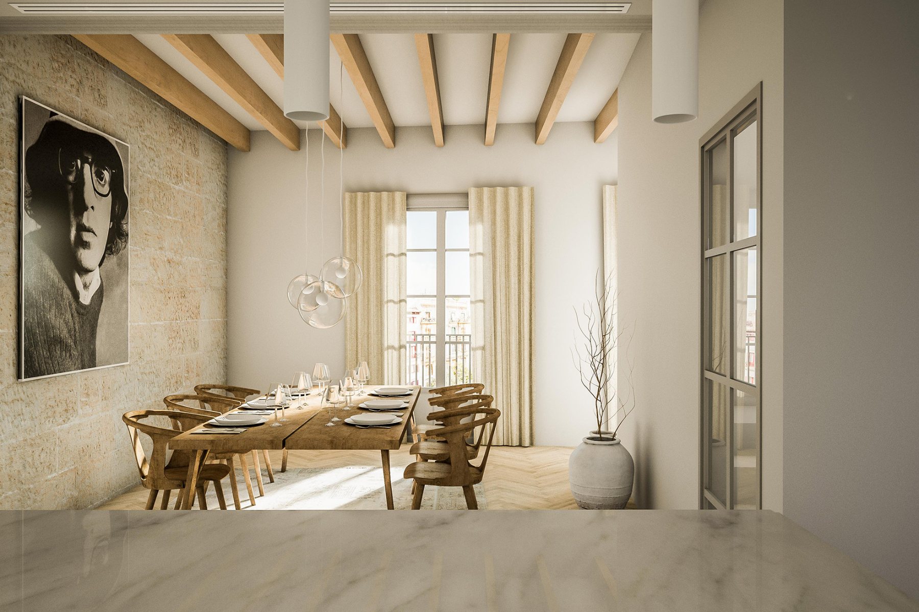 Comedor con vistas, Plaça de Cort