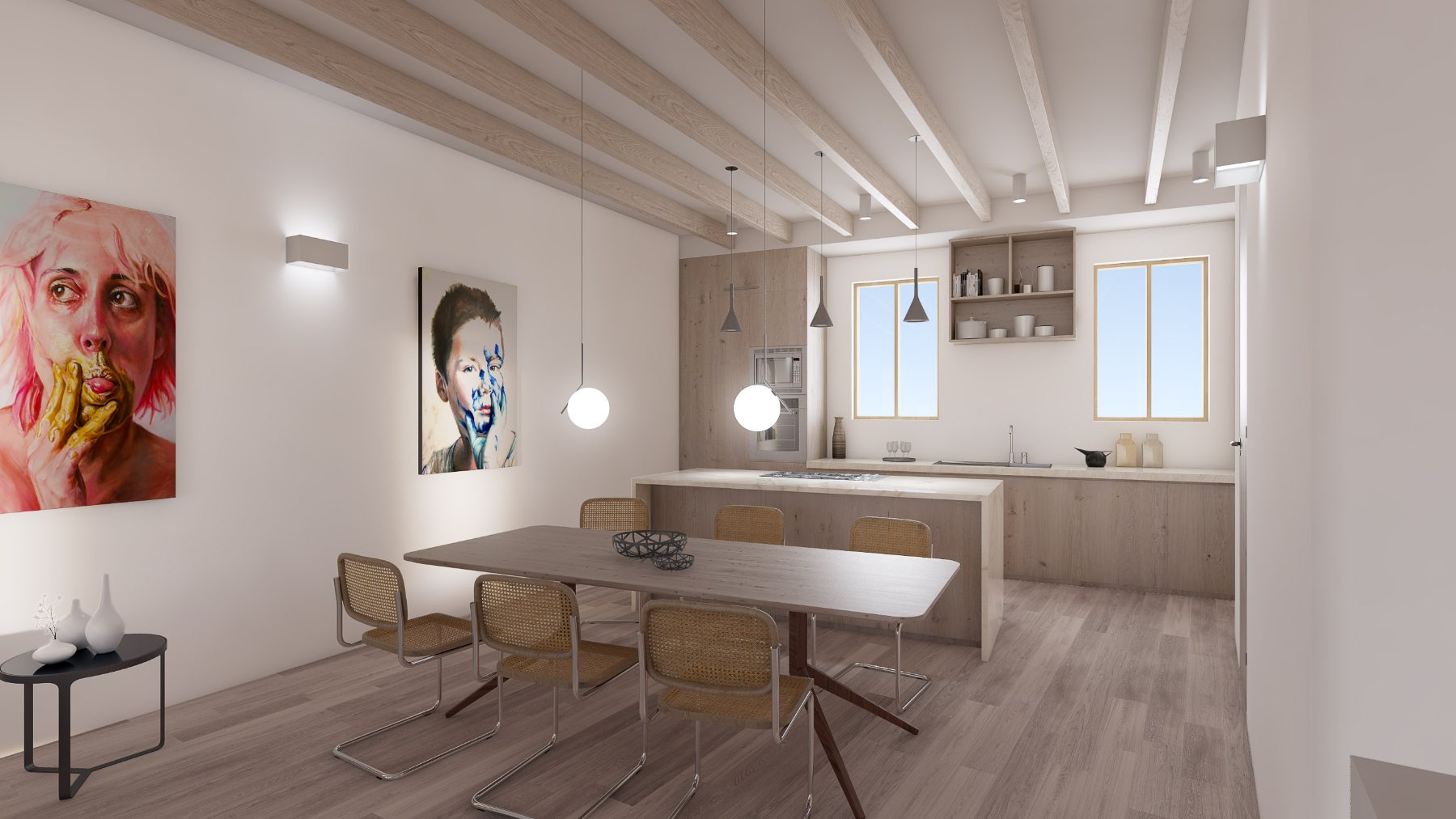 Cocina y comedor, Molí i Garleta