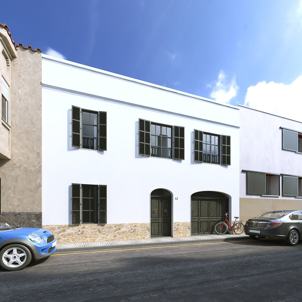 Fachada, Sol 13